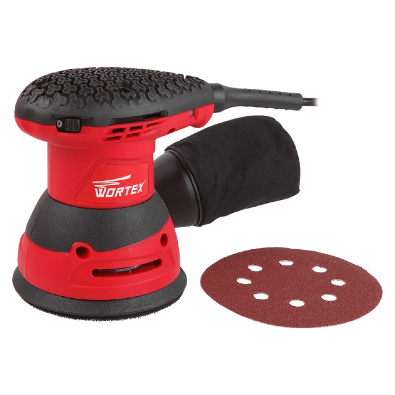 Эксцентриковая шлифмашина WORTEX RS 1235 E в кор. 320 Вт, 125 мм, 6000 - 13000 об/мин Эксцентриковая шлифмашина WORTEX RS 1235 E в кор. 320 Вт, 125 мм, 6000 - 13000 об/мин
