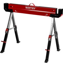 Козлы строительные регулируемые Wortex SAS 1180 макс 590 кг, высота 617-815 мм, длина 1085 мм