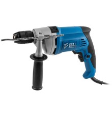 Дрель ударная BULL DR 1308 KL в кор. 850 Вт, БЗП металл 13 мм, 1 скорость, 0-2800 об/мин