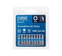 Насадка крестообразная PH1 25мм 10шт EXPERT STARTUL (SE8501-25)