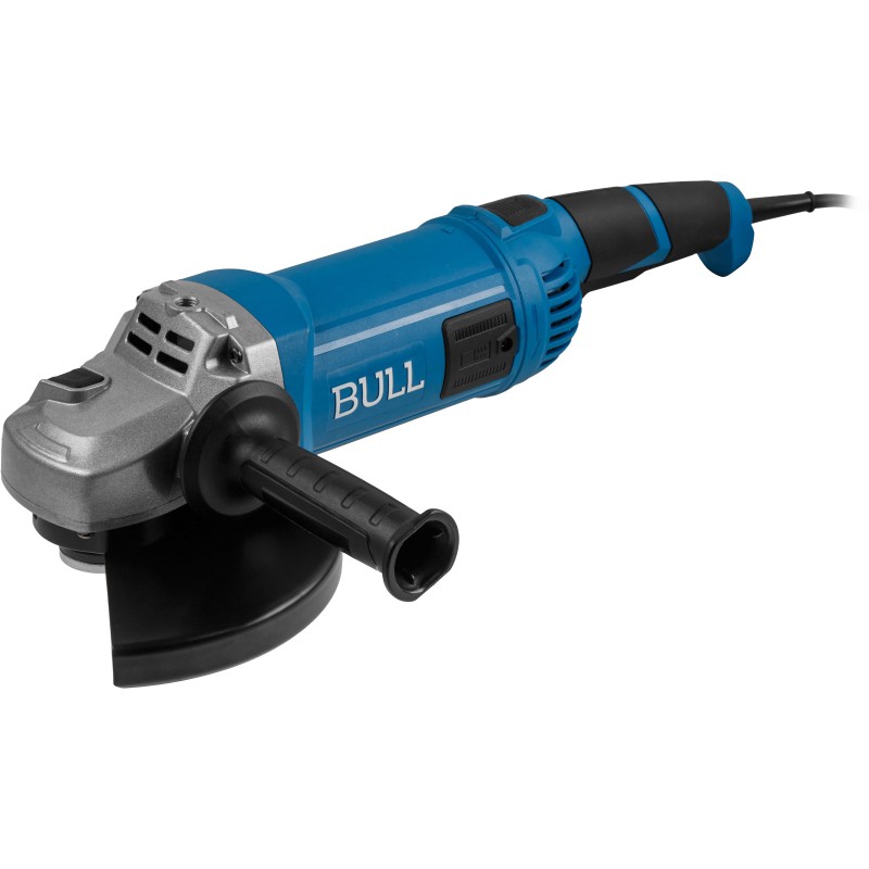 Двуручная углошлифмашина BULL WS 2303 в кор. 2200 Вт, 230 мм, 6600 об/мин, пылезащ., 4м кабель Двуручная углошлифмашина BULL WS 2303 в кор. 2200 Вт, 230 мм, 6600 об/мин, пылезащ., 4м кабель