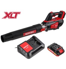 Аккум. воздуходувка WORTEX BB 2018 D ALL1 XLT SET 18 В, 2 Ач акб, макс.объём 570 м куб/ч