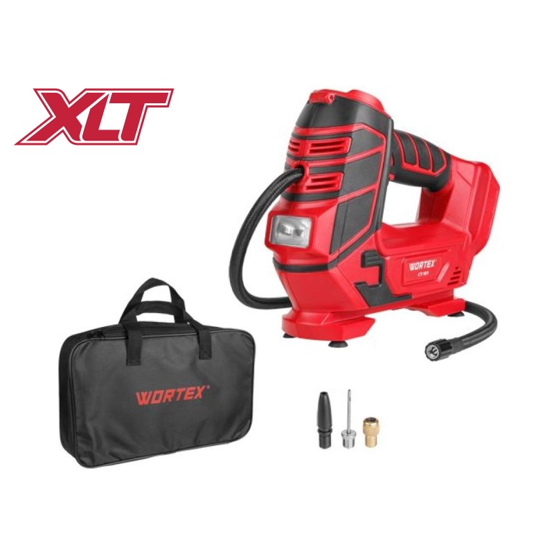 Аккум. компрессор WORTEX CTI 1811 в кор. ALL1 SOLO 18 В, 11 бар, 12 л/мин Аккум. компрессор WORTEX CTI 1811 в кор. ALL1 SOLO 18 В, 11 бар, 12 л/мин