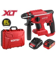 Аккум. перфоратор WORTEX CRH 1820-2 в чем. ALL1 МЕГА АКЦИЯ БЕСЩЕТ., 18 В, 2.2 Дж, 20 мм, 1х4 А*ч