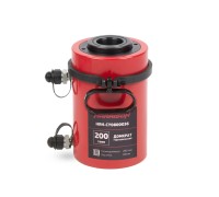 HRH-CY0800036 Гидравлический домкрат с полым штоком, двуполостной 200 тонн, 100 мм<