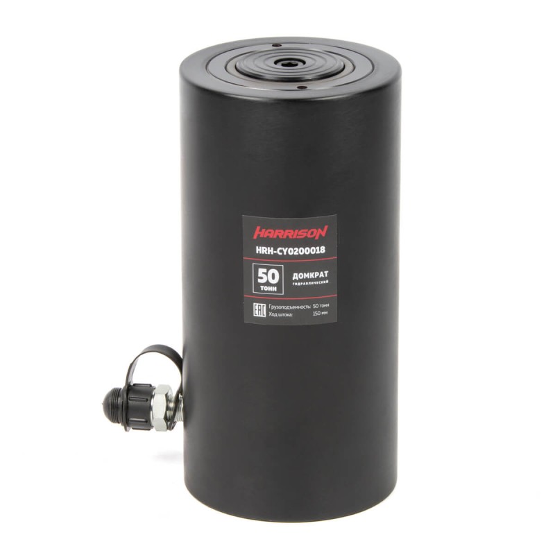 HRH-CY0200018 Домкрат гидравлический, однополостной, алюминиевый 50 т, ход 150 мм<