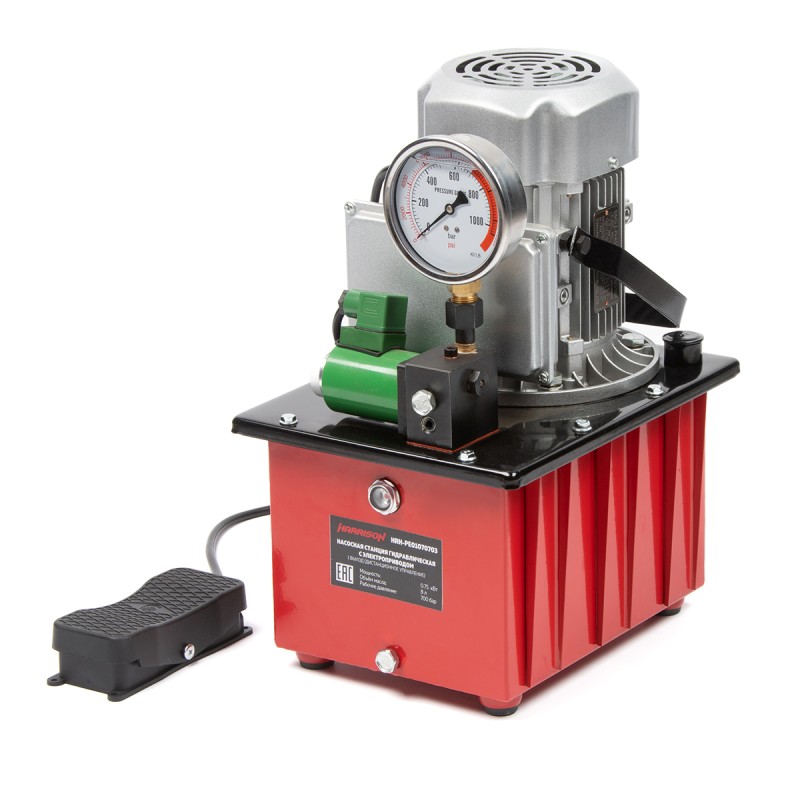 HRH-PE01070703 Насосная станция гидравлическая с электроприводом, 1 выход, дистанционное упр. 0,75 к<