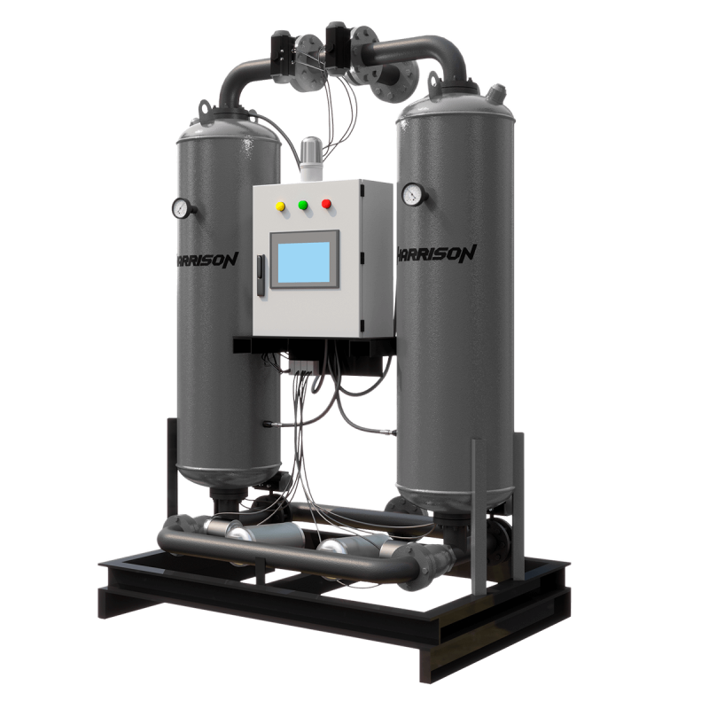 HRS-D9865000SXD Адсорбционный осушитель холодной регенерации: 65000 л/мин; -40°C; 10 бар<