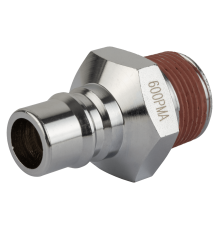 HRS-600PMA Штекер высокой пропускной способности, «папа» с внешней резьбой 3/4''<