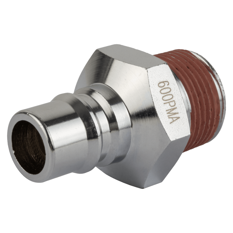 HRS-600PMA Штекер высокой пропускной способности, «папа» с внешней резьбой 3/4''<