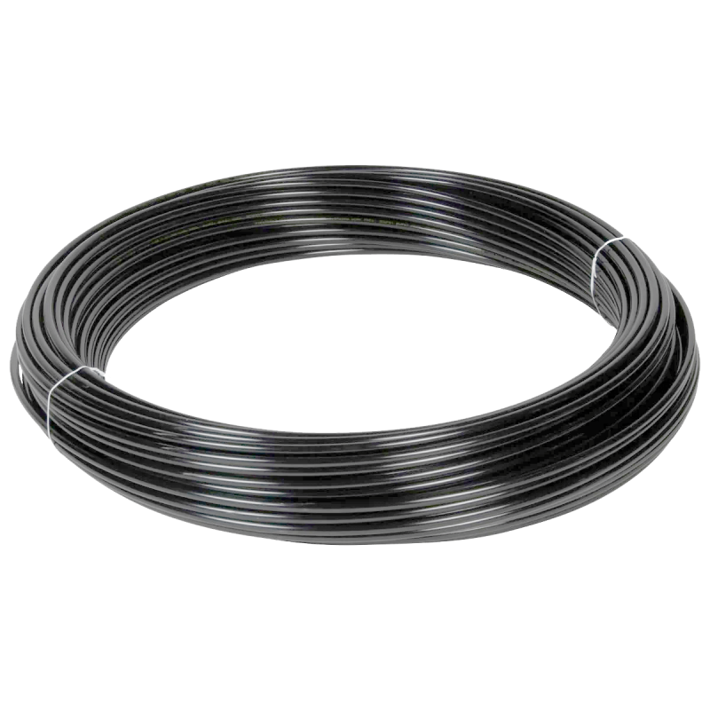 HUS2504-BK PU трубка черная 2.5х4 мм Длина 200 м<