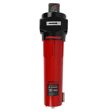 HRS-MFD14000IF Фильтр магистральный 0,01 мкм с дифференциальным манометром, 14000 л/мин, 12 бар, G 2 1/2", остаточное содержание масла: 0,001 мг/м3<