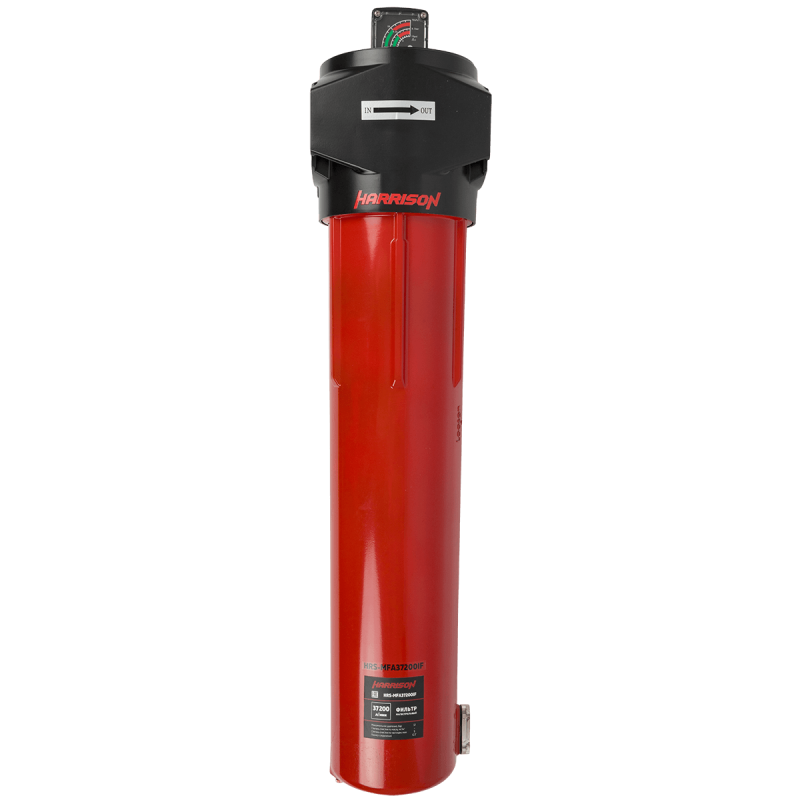 HRS-MFB37200IF Фильтр магистральный 1 мкм с дифференциальным манометром, 37200 л/мин, 12 бар, G 3