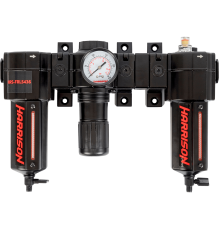 HRS-FRL5436 Блок подготовки с фильтром, регулятором и лубрикатором 1/2', 5436 л/мин<