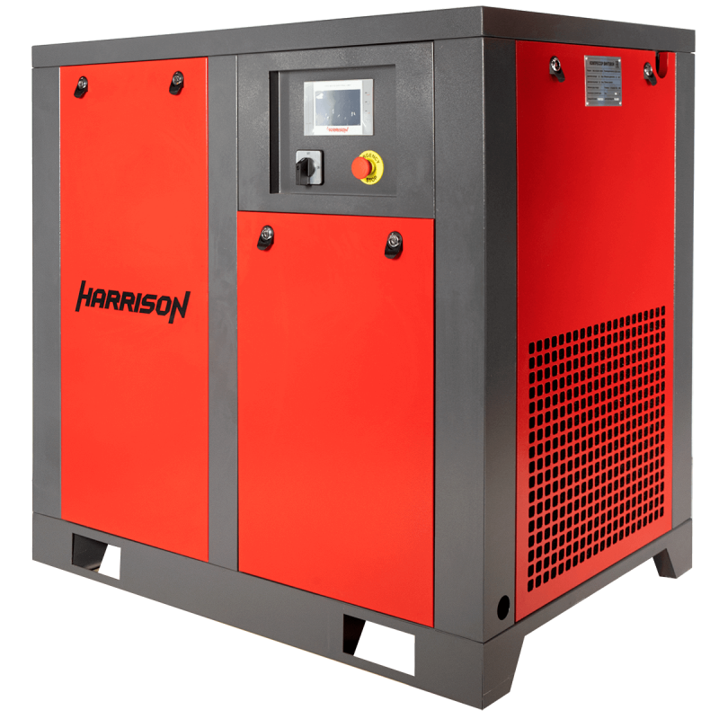 HRS-953200-10 Винтовой компрессор с прямым приводом: 3200 л/мин, 10 бар, 22 кВт<