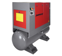 HRS-942200TDF5-8 Винтовой компрессор с ресивером, осушителем и фильтрами: 2200 л/мин, 8 бар, 15 кВт<