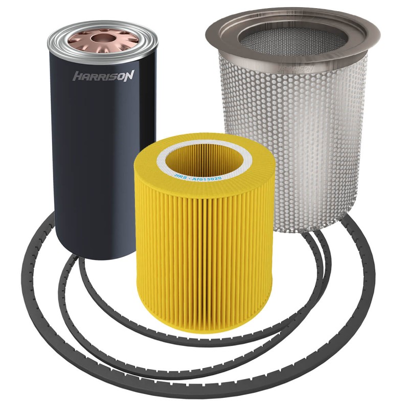 HRS-SK5.5-8 Сервисный комплект для компрессора HARRISON 5.5 кВт 8000/16000 мч<