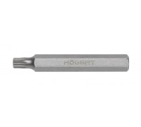 Бита SPLINE М5, 75 мм, M10, сталь S2, HT1S885, HOEGERT 