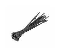 Нейлоновые стяжки 3,6 x 140 мм, 25 шт., черные, HT2C703 HOEGERT