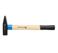 Молоток слесарный кованый 300 г, с деревянной рукояткой, HT3B003 HOEGERT Молоток слесарный кованый 300 г, с деревянной рукояткой, HT3B003 HOEGERT