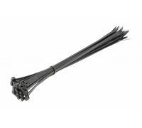 Нейлоновые стяжки 4,8 x 300 мм, 25 шт., черные, HT2C711, HOEGERT 