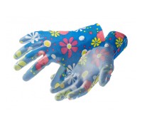 SELZ Перчатки рабочие садовые с полиуретановым покрытием р.7, HT5K766-7 HOEGERT