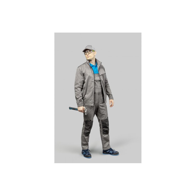 KALMIT куртка рабочая светло-серая XL (54), HT5K803-XL, HOEGERT KALMIT куртка рабочая светло-серая XL (54), HT5K803-XL, HOEGERT