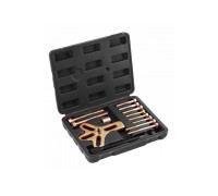 Съемник ступиц 13 шт., HT8G250, HOEGERT 