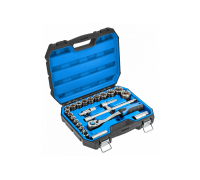Набор инструментов, 24 шт., 1/2", HT1R410 HOEGERT