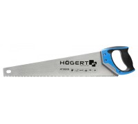 Пила-ножовка 500 мм, 7 TPI, закаленное, трехсторонняя заточка, HT3S206, HOEGERT 