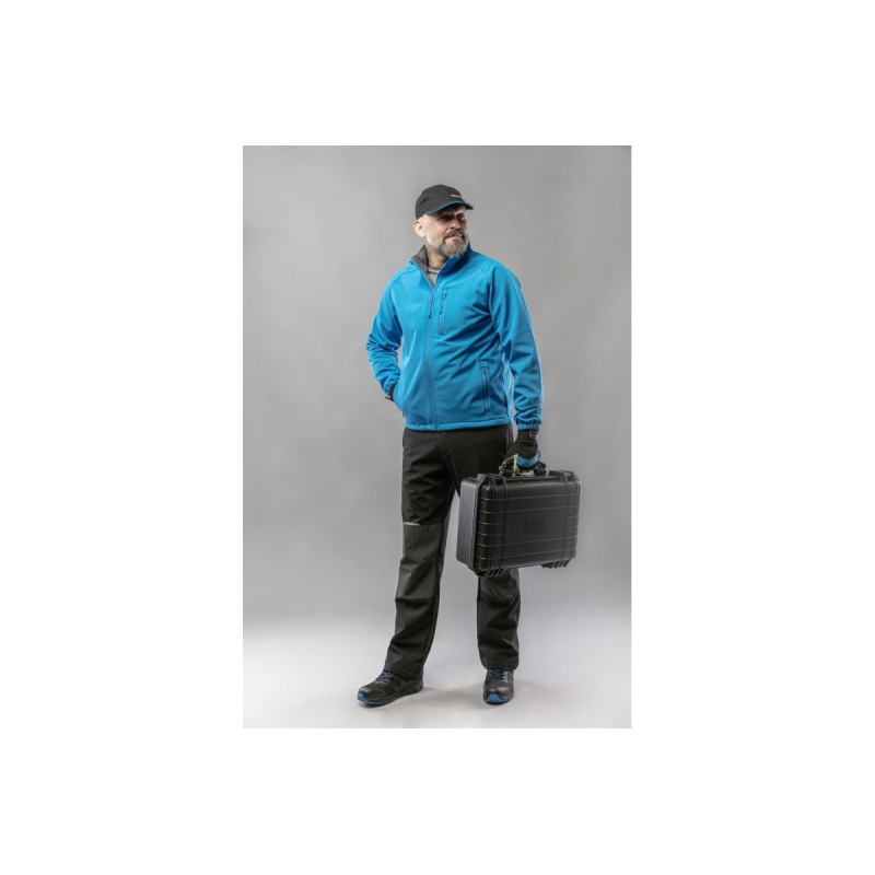 BIESE Толстовка SOFTSHELL, цвет синий, размер L, HT5K256-L, HOEGERT