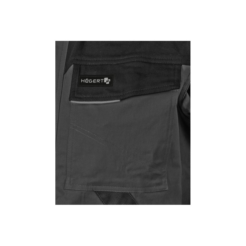 EDGAR Куртка рабочая темно-серая 2XL (56), HT5K284-2-2XL, HOEGERT