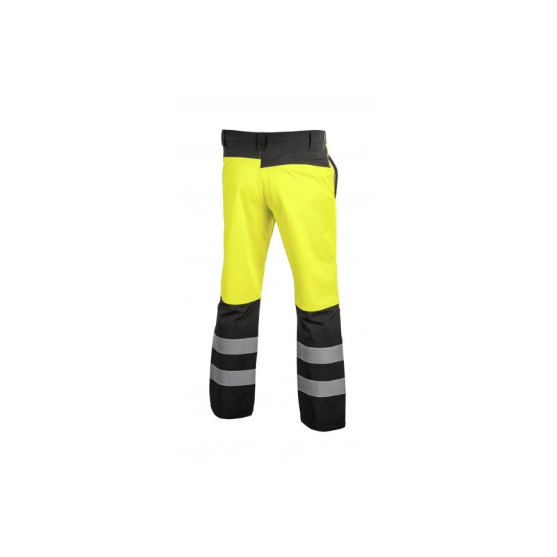 TRAUN Брюки сигнальные SOFTSHELL желтые M (50), HT5K337-M, HOEGERT TRAUN Брюки сигнальные SOFTSHELL желтые M (50), HT5K337-M, HOEGERT