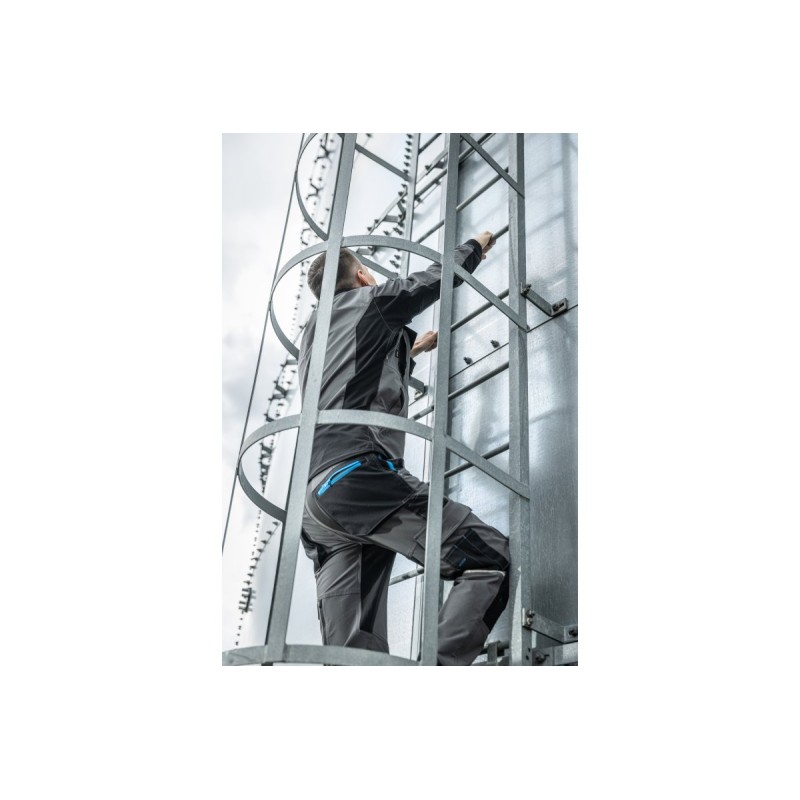 TAUBER Брюки рабочие 4-way stretch темно-серые 3XL (58), HT5K812-3XL, HOEGERT TAUBER Брюки рабочие 4-way stretch темно-серые 3XL (58), HT5K812-3XL, HOEGERT