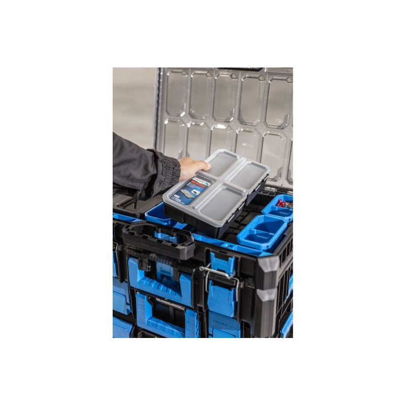 Органайзер для инструментов HTM BOX, габариты:258 х 158 х 57 мм, HT7G509, HOEGERT