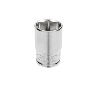 Торцевая головка шестигранная 1/2", 20 мм, сталь CrV, DIN 3124, HT1A220, HOEGERT 
