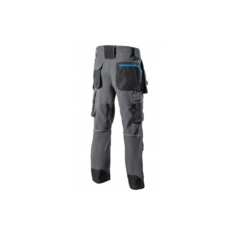 TAUBER Брюки рабочие 4-way stretch темно-серые XL (54), HT5K812-XL, HOEGERT