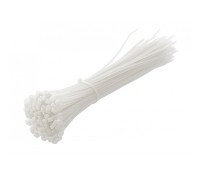 Нейлоновые стяжки 4,8 x 300 мм, 100 шт., белые, HT2C729, HOEGERT 