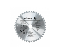 Пильный диск 255x40Tx30, HT6D789, HOEGERT 