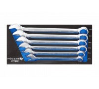 Набор ключей комбинированных 6 шт., ложемент EVA, HT7G121 HOEGERT