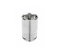 Торцевая головка шестигранная 1/2", 15 мм, сталь CrV, DIN 3124, HT1A215, HOEGERT 