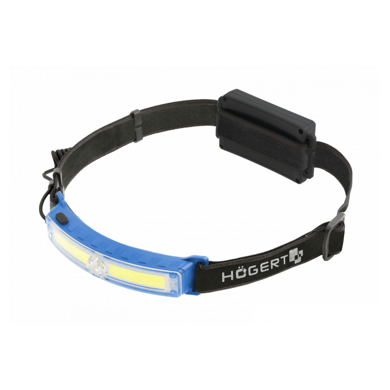 Налобный фонарик COB XPG USB, 6 функции, HT1E428, HOEGERT