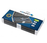 Набор инструментов 34 шт., 1/4", HT1R464, HOEGERT 