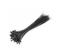 Нейлоновые стяжки 4,8 x 370 мм, 100 шт., черные, HT2C714, HOEGERT 