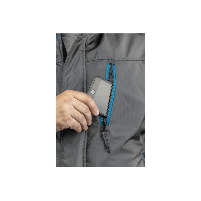 REN Куртка утепленная графит 3XL, HT5K241-3XL, HOEGERT REN Куртка утепленная графит 3XL, HT5K241-3XL, HOEGERT