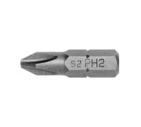 Биты PH1, 25 мм, сталь S2, 5 шт., HT1S301, HOEGERT