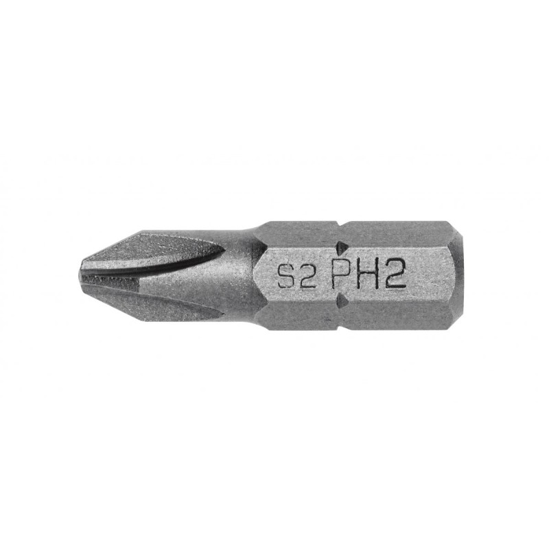 Биты PH1, 25 мм, сталь S2, 5 шт., HT1S301, HOEGERT Биты PH1, 25 мм, сталь S2, 5 шт., HT1S301, HOEGERT
