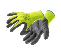 VECHTE Перчатки рабочие с нитриловым покрытием гофрированные размер 11 (12 пар), HT5K761-11 HOEGERT