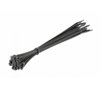 Нейлоновые стяжки 3,6 x 200 мм, 25 шт., черные, HT2C705, HOEGERT 