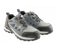 FULDE Полуботинки рабочие LACE SYSTEM S3S SR FO ESD серый/синий 45, HT5K577-45 HOEGERT